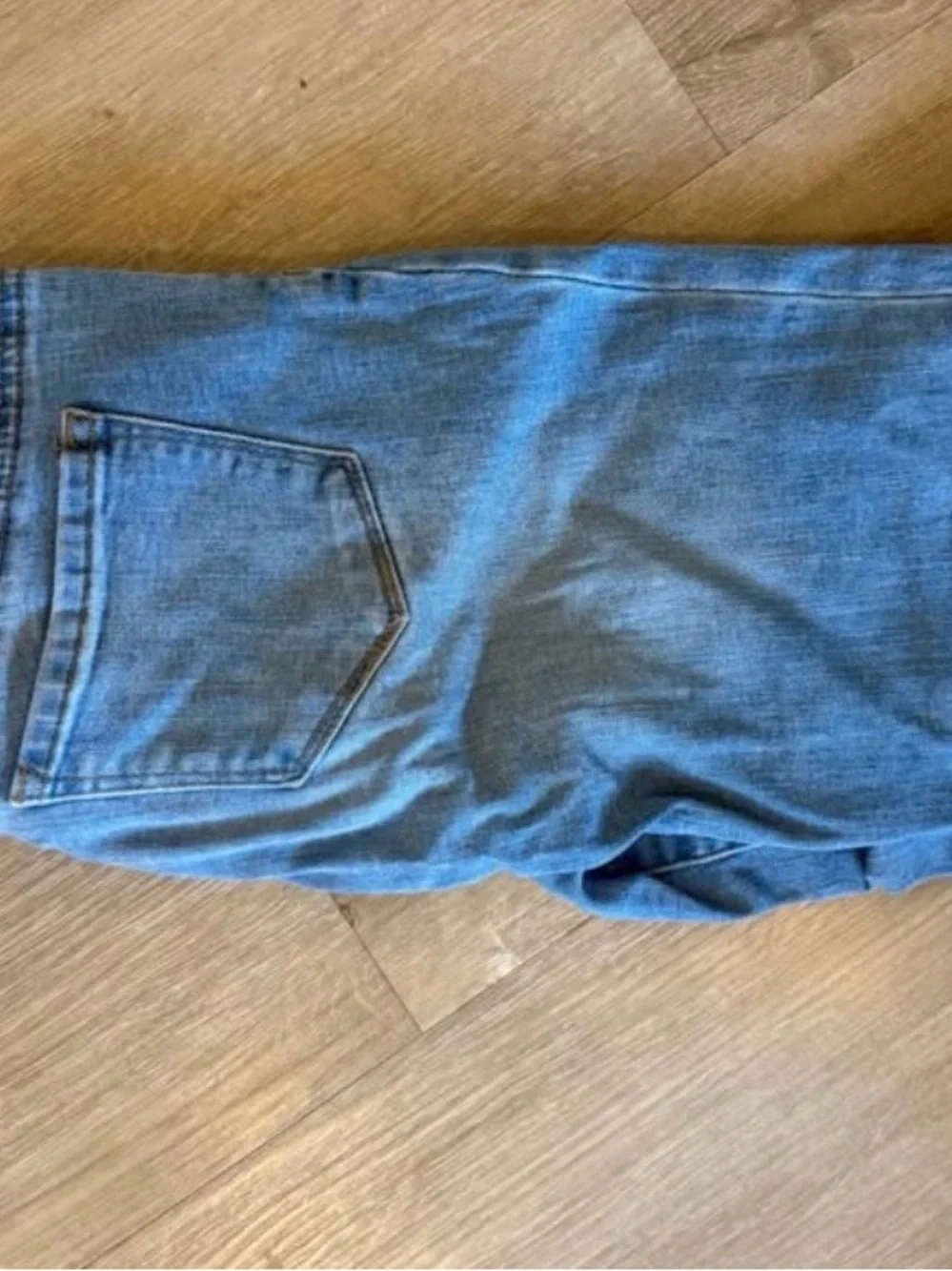 Assorted Jeans Bundle with Red and Light Wash Denim